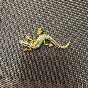 Lizard Brooch